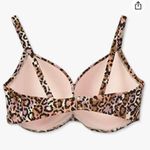 Shade & Shore New 32B Cheetah Jaguar Bikini Top Tie-Front (Animal Print)… Photo 1