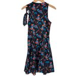 Thakoon Collective Black Daisy Printed Dress size2 Shoulder Detail Sleeveless Size 2 Photo 8