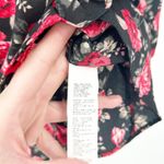 Boohoo Womens Dark Cottagecore Garden Party Floral Sweetheart Neck Mini Dress 6 Photo 6