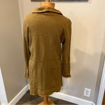 Neon Buddha Tan Long Sleeve Cowl Neck Tunic Length Top Women’s Size Large Photo 2
