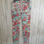 Aeropostale Aero Floral Ultra Skinny Blue Jeans Ashley Pants 4 Photo 1