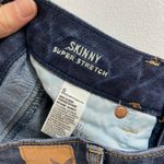 American Eagle  women's dark wash super stretch skinny cotton jeans casual 0 Photo 7