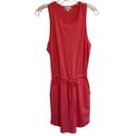 Sundry Evereve Women's Tank Dress Coral Drawstring Waist - EUC 0 Photo 1