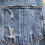 Rag and Bone Shredded Denim Jean Skirt Photo 6