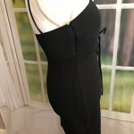 Black Lace Up Dress Size M Photo 5