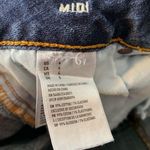 American Eagle Outfitters Midi Denim Cutoff Shorts Photo 7