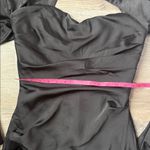 House Of CB NEW  'Toira' Black Draped Corset Mini Dress Medium Photo 5