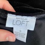 Ann Taylor  loft gorgeous red floral velvet skirt Photo 1