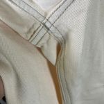 EXPRESS  Womens Jeans Size 10R Beige Distressed Denim High Rise Mom‎ Jeans Photo 5