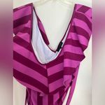 Eloquii NWT Plus size stripes swimsuit with ruffle detail size 26 Photo 10