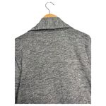 Nike  Yoga Top Womens M Dri Fit Open Front Drape Cardigan Heathered Athletic Gray Photo 12