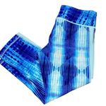 Pink Lotus  size small blue & green crop athletic leggings Photo 0