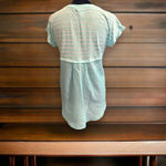Stylus short sleeve top white and robin blue small Photo 3