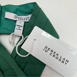 Derek Lam  10 Crosby Chaya Crop Top Halter‎ Size 8 Jade Green Smocked Back NEW Photo 4