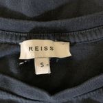 Reiss  Navy Blue Crewneck Short Sleeve Tee Shirt Minimalist Classic Casual Small Photo 2