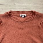 525 America Dusty Rose Pink Finley Puff Sleeve Crew Knit Sweater Photo 5