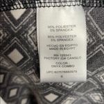 Daisy Fuentes Canglo Dress Onyx Combo Black and White Size Small Photo 5