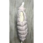 Nike NWT Women's Small Gray/Lavender Therma-Fit Loose Long Wind Puffer Vest Photo 5