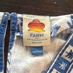 Farm Rio  Anthropologie Long Sleeve Printed Romper Nautical Cottagecore Boho Sm Photo 6