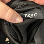 Trac V-Neck Cutout V-Back Cocktail Mini Dress Skater Black New Size XS Party  NWT Photo 3