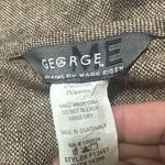 George Me Pleated Brown Skirt Photo 3