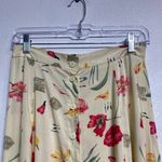 Northern Isles Yellow Floral Vintage Maxi Skirt Sz M Size M Photo 2