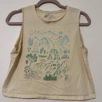 Parks Project  Icon National Park Cream Graphic Cropped Tank Top Photo 0