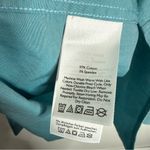 Eddie Bauer Womens Wrinkle Free Slim Fit Button Up Dress Blouse 3X Workwear Blue Photo 4