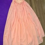 Lulus Blooming Prairie Crochet Pink Maxi Dress - S Photo 12