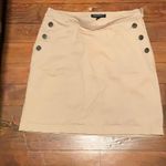 Banana Republic Factory Outlet Khaki A-Line Cotton Skirt Sz. 2 Photo 0