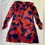 ZARA  printed tropical nights mini dress size small Photo 3