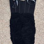 Oh Polly Black Corset Mini Dress Photo 2
