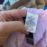 INA NWT  Lavender Ruffle Tie Back Top Photo 4