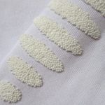 Alo Yoga NWT  Box Crop Hoodie Sweatshirt in White Beaded Sleeve M Photo 4