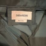 Zadig & Voltaire Rozo Satin Dress color is Peaks Size Large NWT Sold Out Online Photo 6