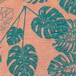 Berlook Green Floral Cutout Reversible Bikini Top & Reversible Tie Bikini Bottom Size M Photo 6