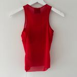 Reformation Red Knit Tank Size XS Photo 3