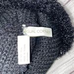 Casual Corner winter beanie hat black shimmer one size Photo 2
