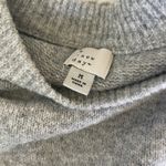 A New Day  Women's Grey Embroidered Mock Neck Sweater Medium Love That For You Photo 3