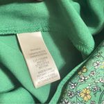 Max Studio  Women’s Sheath MIDI Dress~SMALL~3/4 Sleeve GREEN Floral Poly LINED Photo 8