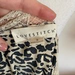 Love Stitch • Lace Leopard Print Silky Camisole Tank Top Black Photo 4