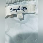 SIMPLE RETRO MILA ELEGANT SQUARE NECK CONTRAST PRINT DRESS SIZE S Photo 9