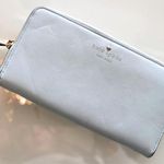 Kate Spade Baby Blue Zip Around Wallet Photo 0