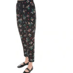 Red Valentino NWOT Wallpaper Floral 100% Silk Pants Size Medium Photo 3