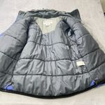 Columbia Challenge Series Jacket Womens XL Blue Gray Vintage Ski Snow Coat Hood Photo 2