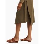 Vince New! Utility Panelled Asymmetric Skirt in Washed Vine Sz 0 $395 Photo 4