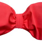 PINK - Victoria's Secret  Coral Bandeau Swim Top (S) Photo 3