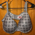 Juicy Couture  grey logo spell out bra size 42D Photo 0