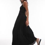 Topshop  beaded waist maxi dress in black, Size 10, $129 Photo 2
