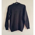 American Pride Womens Vintage Black Hearts Sweater Witchy Goth Grunge SIZE L Size L Photo 0